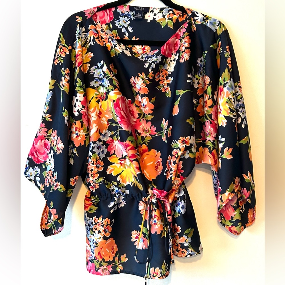 Cinch waist top
